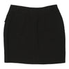 Versus By Versace Skirt - 28W UK 8 Black Wool Blend