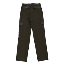  Roberto Cavalli Cargo Cargo Trousers - 34W UK 12 Khaki Cotton