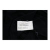 Armani Jeans Long Sleeve Top - Large Black Cotton