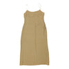 Moschino Dress - Large Yellow Cotton