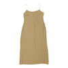 Moschino Dress - Large Yellow Cotton