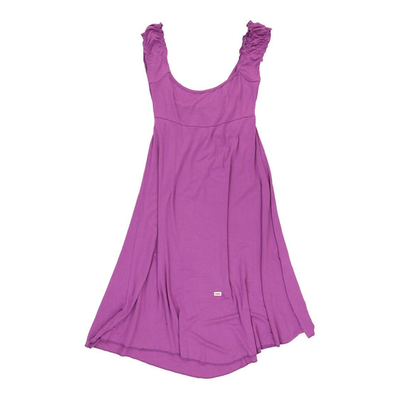 Unbranded Mini Dress - Large Purple Cotton Blend mini dress Unbranded   