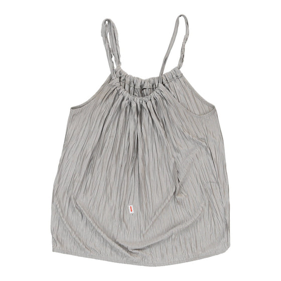 Unbranded Cami Top - Large Grey Polyester cami top Unbranded   