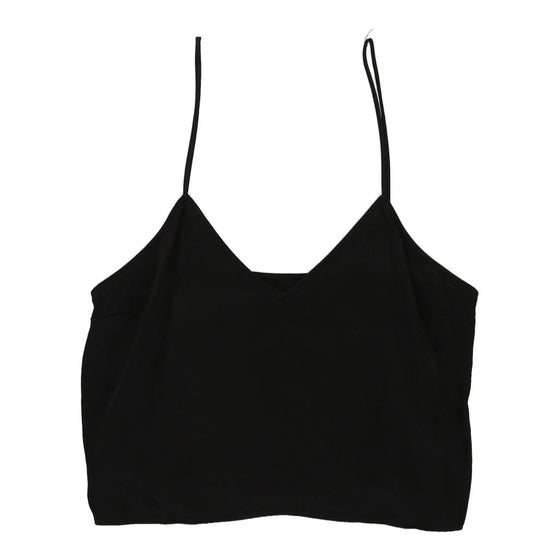 Unbranded Strap Top - Medium Black Viscose Blend strap top Unbranded   