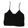 Unbranded Strap Top - Medium Black Viscose Blend strap top Unbranded   