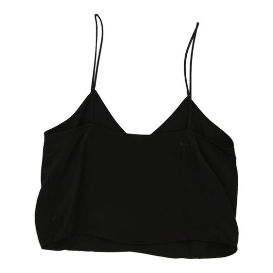 Unbranded Strap Top - Medium Black Viscose Blend strap top Unbranded   