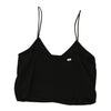 Unbranded Strap Top - Medium Black Viscose Blend strap top Unbranded   