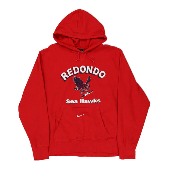 Redondo Sea Hawks Nike Hoodie - XL Red Cotton Blend - Thrifted.com