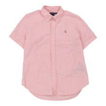  Vintage pink Age 8-10 Ralph Lauren Short Sleeve Shirt - boys medium