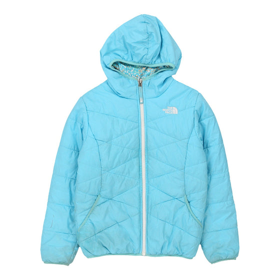 Vintage blue Age 8-10 The North Face Puffer - girls medium