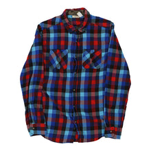  Vintage multicoloured Age 13 Ruff Hewn Flannel Shirt - boys x-large