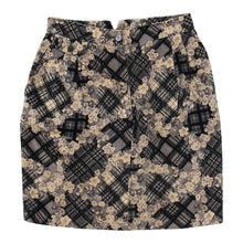  Les Copains Skirt - 28W UK 8 Black Cotton