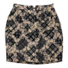 Les Copains Skirt - 28W UK 8 Black Cotton