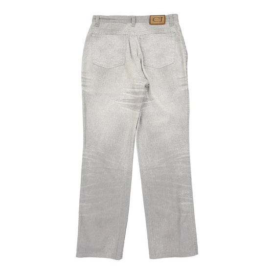 Cavalli Jeans Jeans - 30W UK 10 Grey Cotton