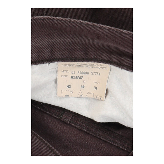 Roccobarocco Jeans - 29W UK 12 Brown Cotton