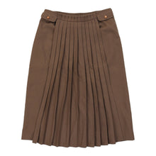  Les Copains Skirt - 30W UK 10 Brown Leather