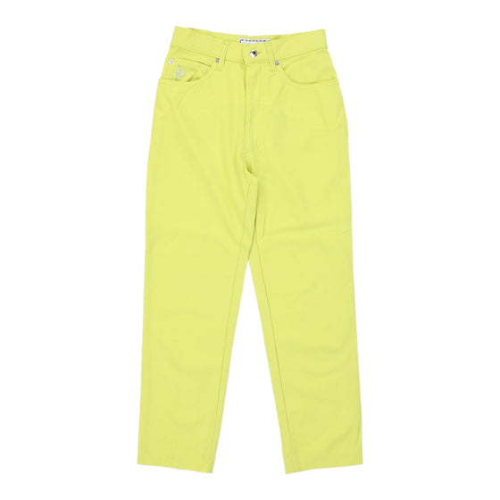 Roccobarocco Jeans - 26W UK 6 Yellow Cotton