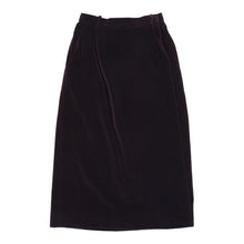  Rive Gauche Yves Saint Laurent Skirt - 26W UK 6 Purple Velvet