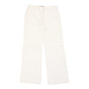 Kenzo Trousers - 32W UK 12 White Cotton