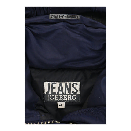 Vintageblue Iceberg Jeans Puffer - mens large