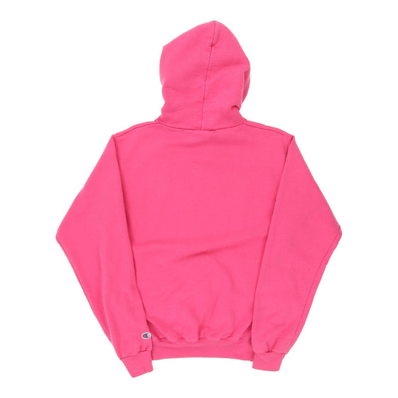 Minnesota Champion College Hoodie - Small Pink Cotton Blend - Thrifted.com