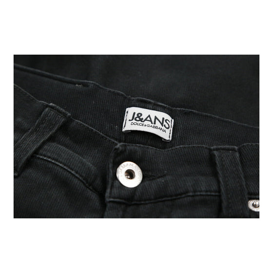 Dolce & Gabbana Jeans - 30W UK 12 Black Cotton