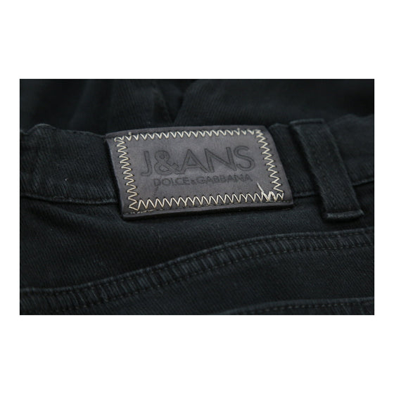 Dolce & Gabbana Jeans - 30W UK 12 Black Cotton