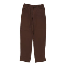  Cheap & Chic Moschino Trousers - 30W UK 12 Brown Viscose Blend