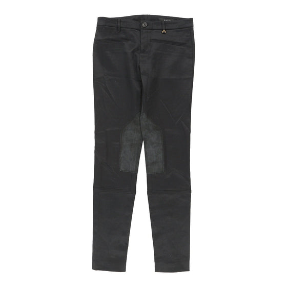 Gucci Trousers - 31W UK 10 Black Cotton Blend