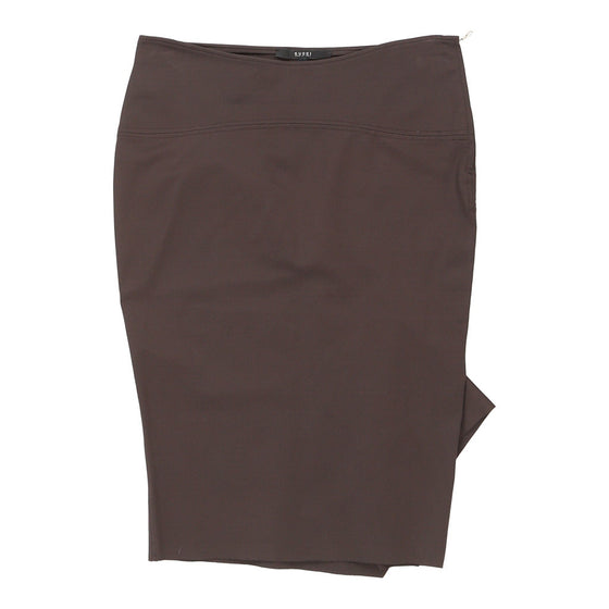 Gucci Mini Skirt - 31W UK 12 Brown Cotton