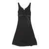 Cheap & Chic Moschino Midi Dress - Medium Black Viscose