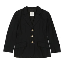  Cheap & Chic Moschino Blazer - XL Black Wool