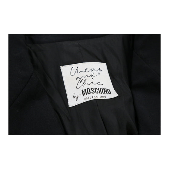 Cheap & Chic Moschino Blazer - XL Black Wool