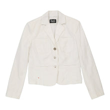  Dolce & Gabbana Blazer - Medium White Cotton