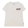 Moschino T-Shirt - Medium White Cotton