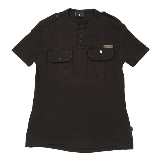 Just Cavalli T-Shirt - Small Brown Cotton