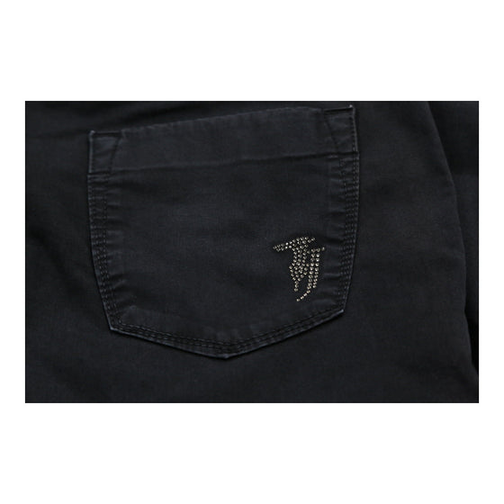 Trussardi Jeans - 30W UK 10 Black Cotton