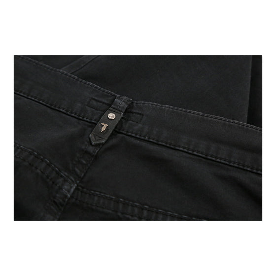 Trussardi Jeans - 30W UK 10 Black Cotton