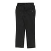 Trussardi Jeans - 30W UK 10 Black Cotton