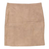 Fendissime Mini Skirt - 29W UK 10 Brown Leather