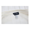 Armani Jeans Jumper - Medium White Cotton