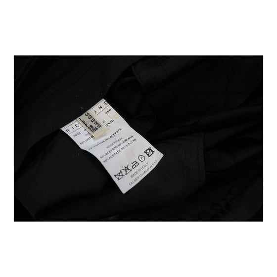 Richmond Trousers - 32W UK 10 Black Cotton Blend