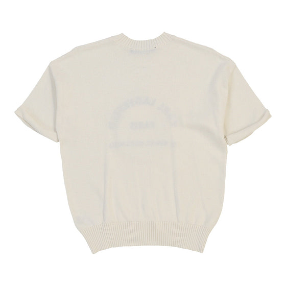 Karl Lagerfeld Spellout T-Shirt - XS White Cotton