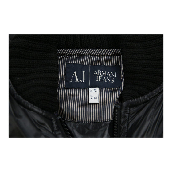 Armani Jeans Gilet - Small Black Polyester