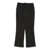 Just Cavalli Trousers - 33W UK 14 Black Cotton