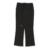 Just Cavalli Trousers - 33W UK 14 Black Cotton