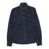 Dolce & Gabbana Denim Shirt - Small Navy Cotton