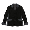 Roccobarocco Blazer - Medium Black Cotton Blend