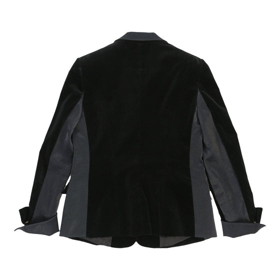 Roccobarocco Blazer - Medium Black Cotton Blend