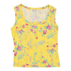 Cavalli Jeans Floral Top - Medium Yellow Cotton